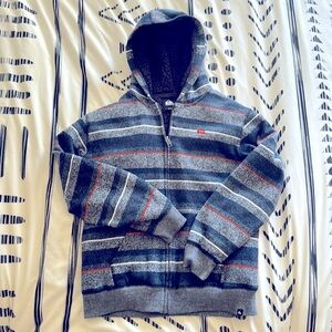 Like New Quicksilver Boys Sherpa Hoodie
